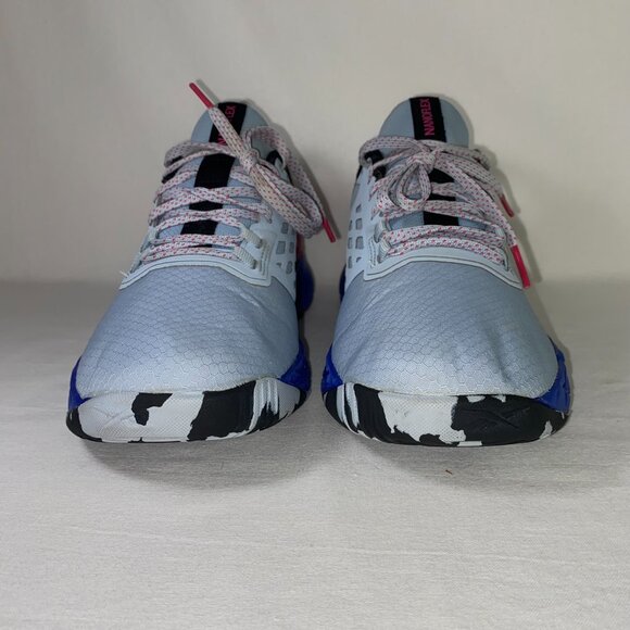 REEBOK NANO FLEX TR BLACK BLUE & PINK WOMEN'S SIZE 8 - Picture 3 of 8